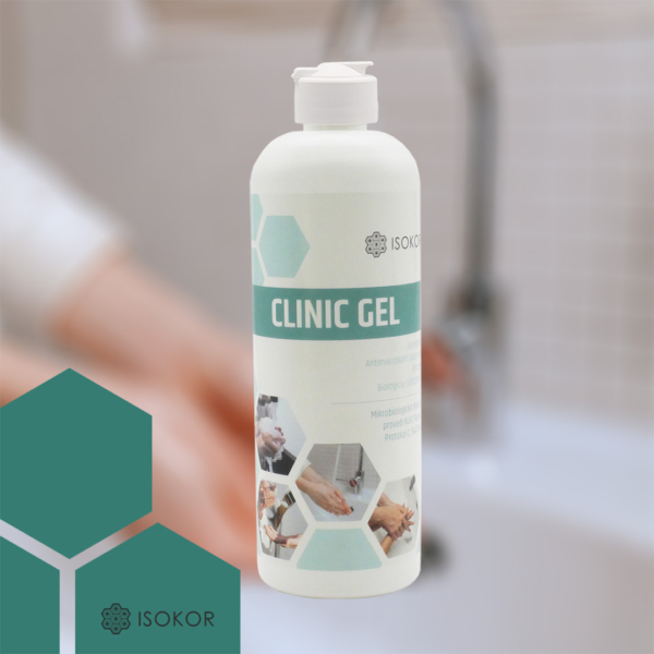 Isokor Clinic Gel - Hygienický přípravek na ruce